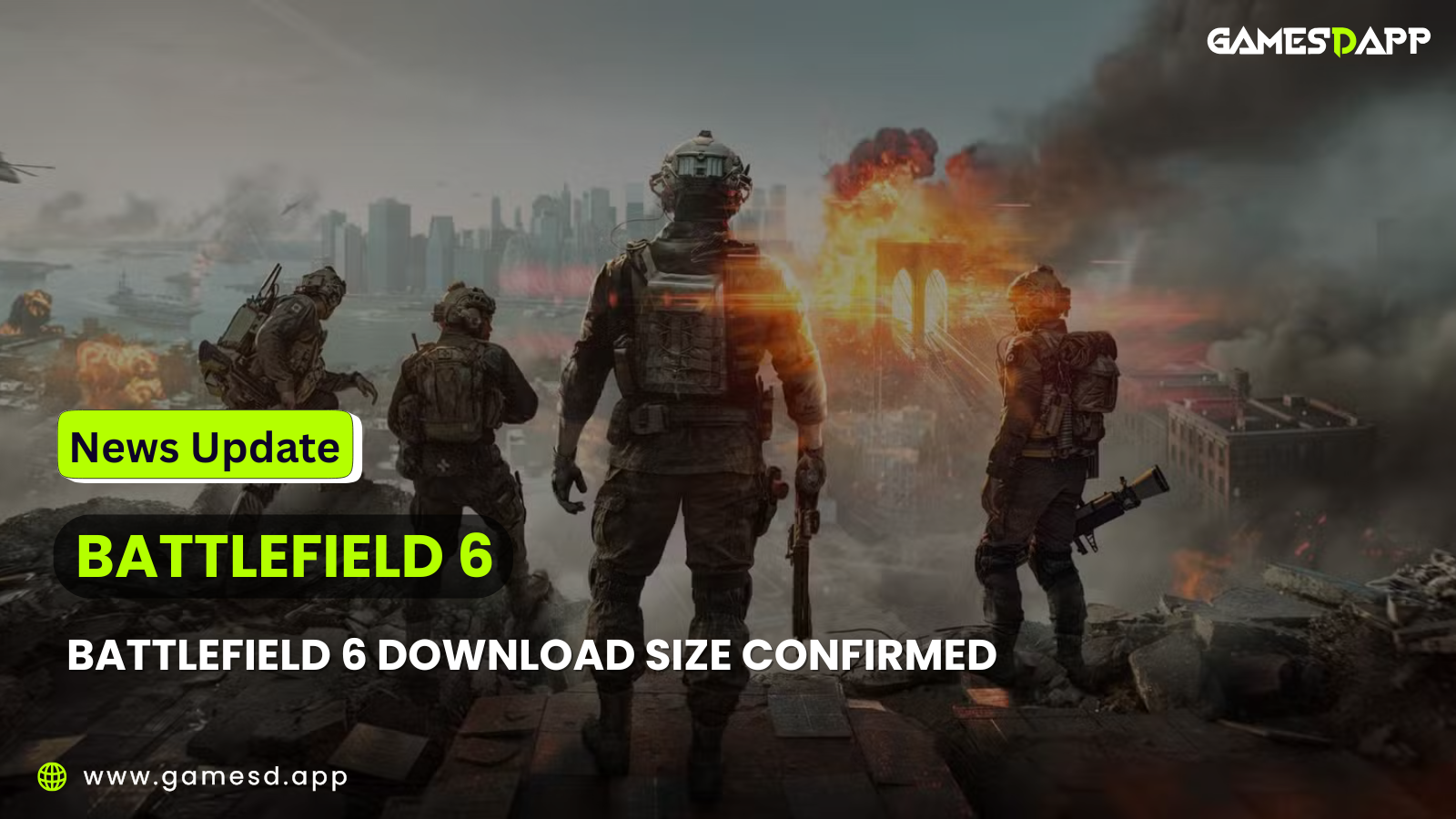 Battlefield 6 Download Size Confirmed
