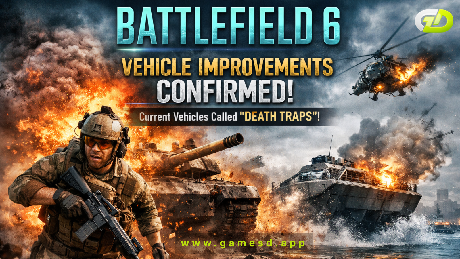 Battlefield 6 Confirms Planned Vehicle Improvements After Admitting They're “Death Traps” Right Now
