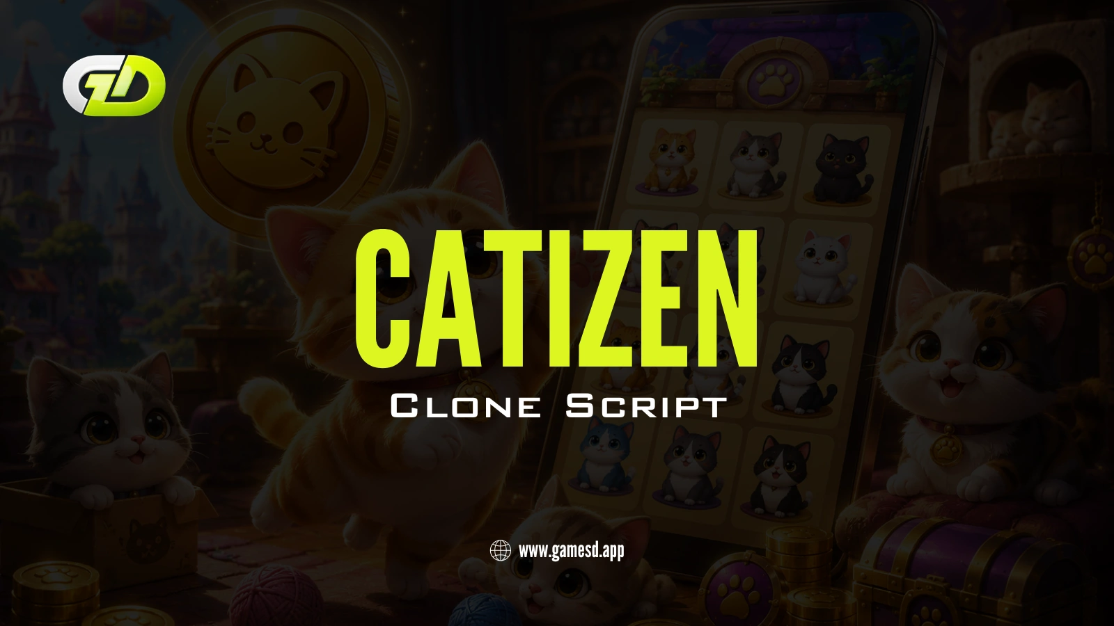 Catizen Clone Script