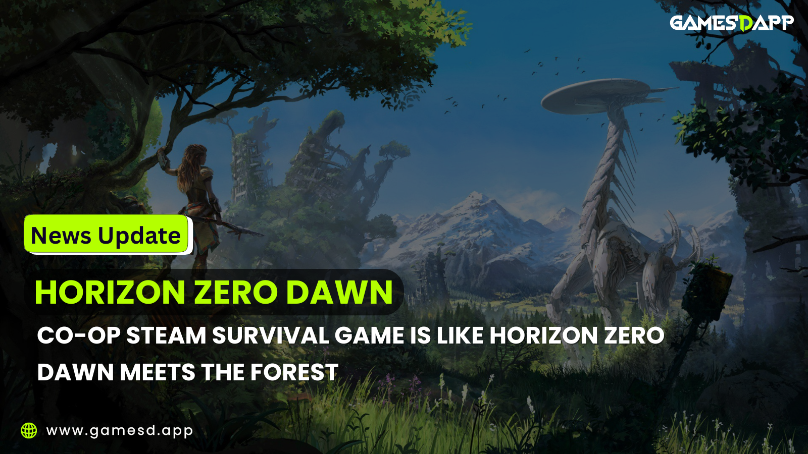Co-Op Steam Survival Game is Like Horizon Zero Dawn Meets The Forest