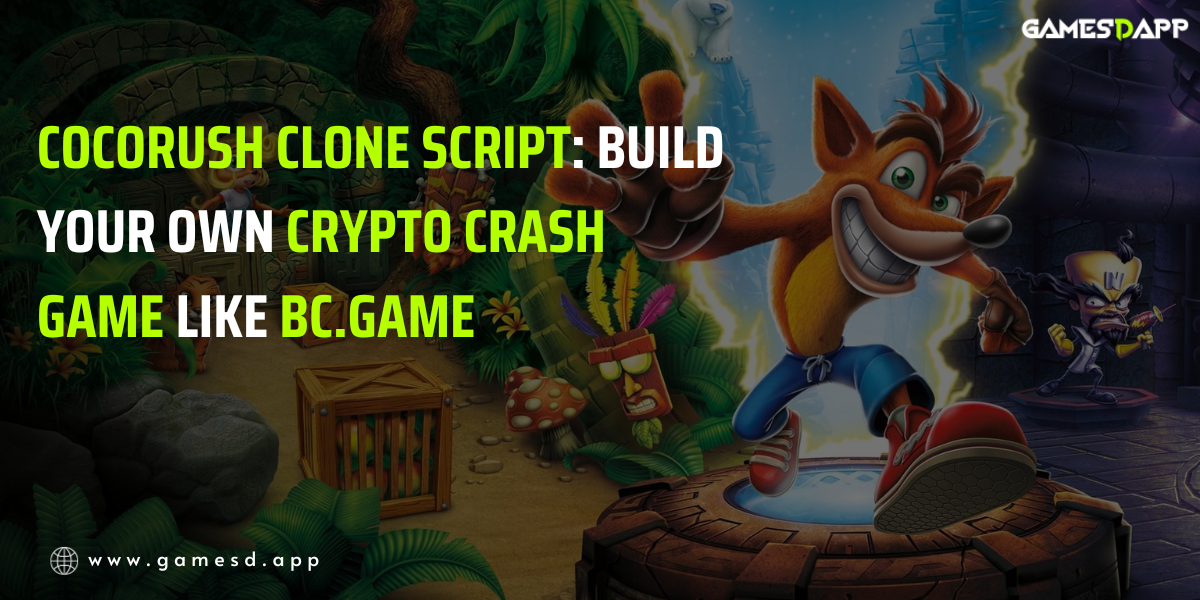 Cocorush Clone Script: Build Your Own Crypto Crash Game Like BC.Game