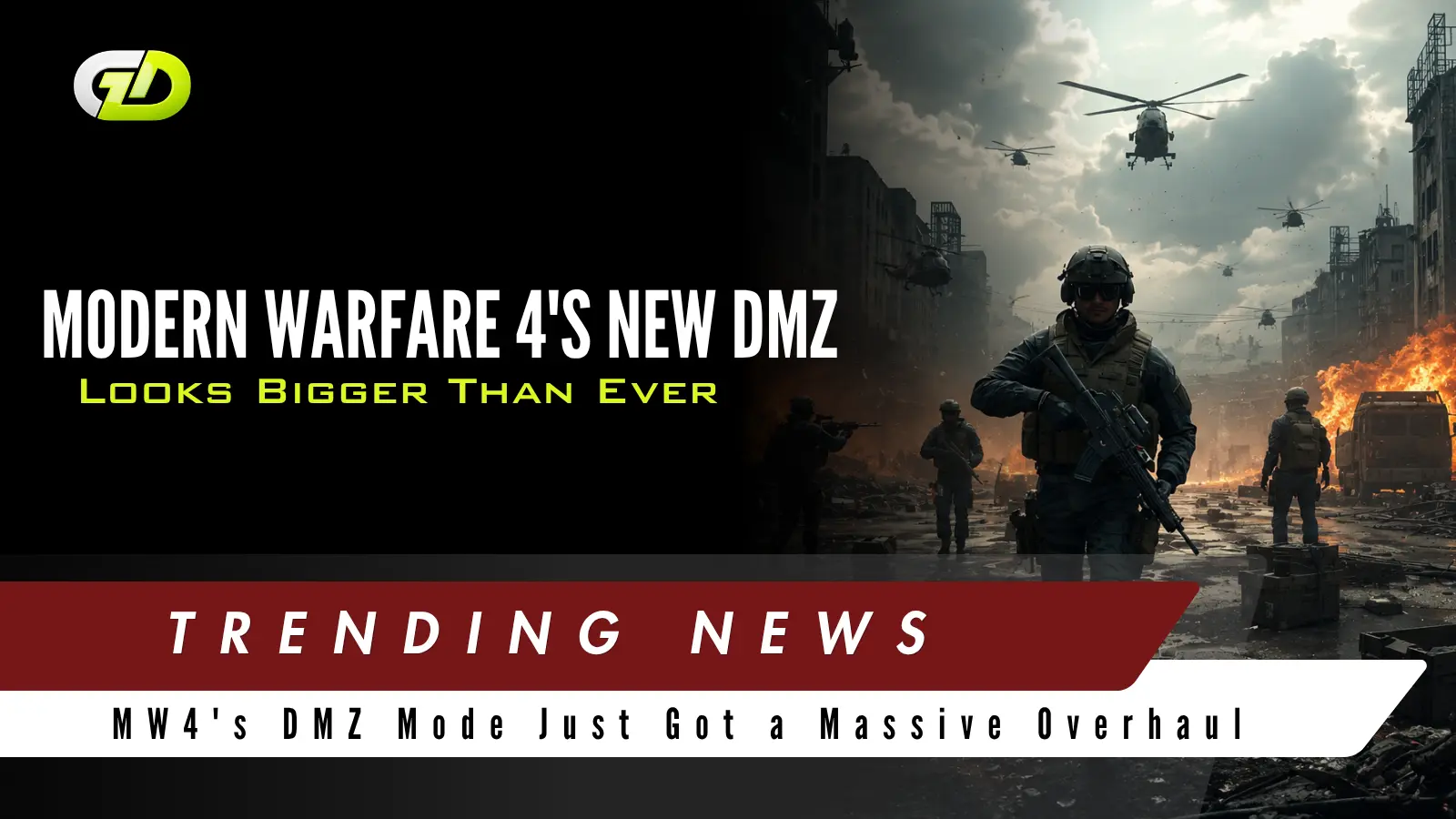 Call of Duty: Modern Warfare 4 Reveals Revamped DMZ Mode