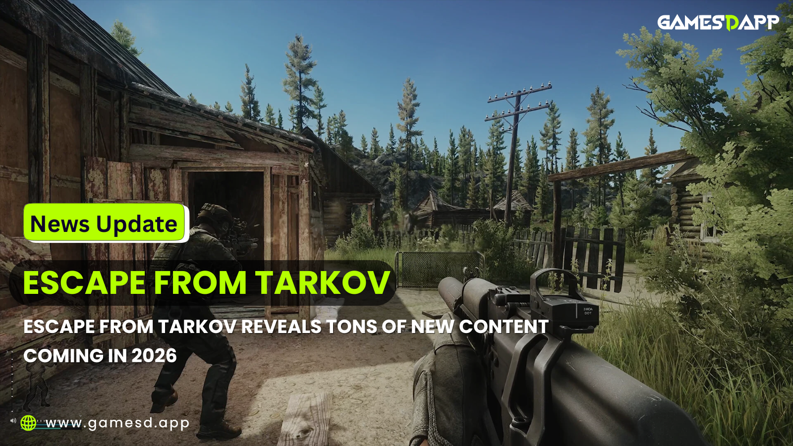 Escape From Tarkov Reveals Tons of New Content Coming in 2026