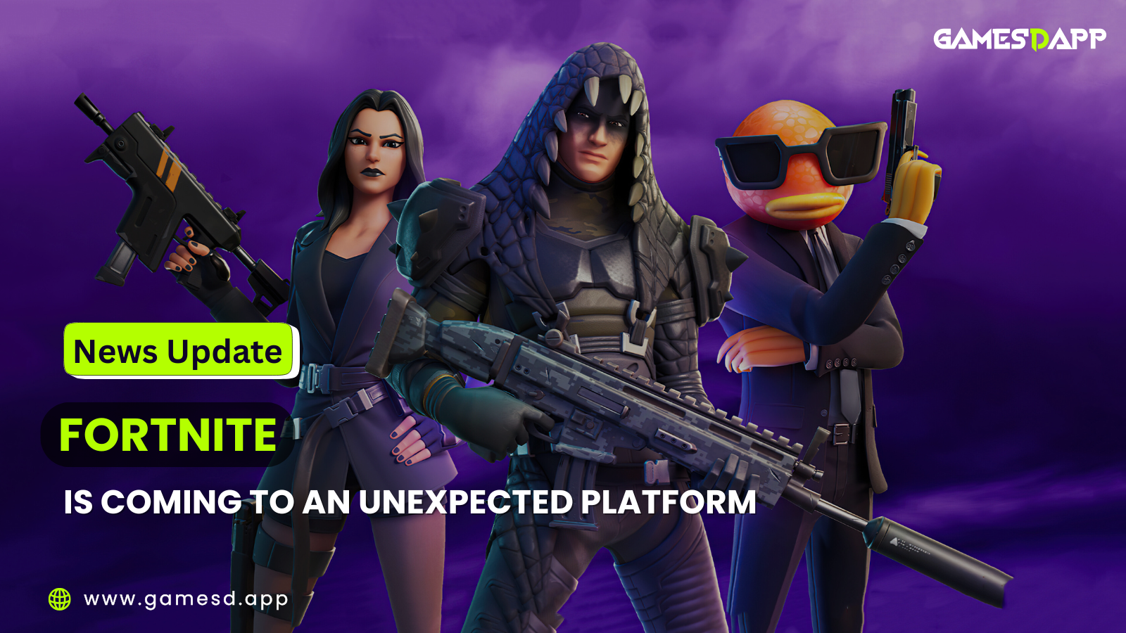 Fortnite Is Coming to an Unexpected Platform