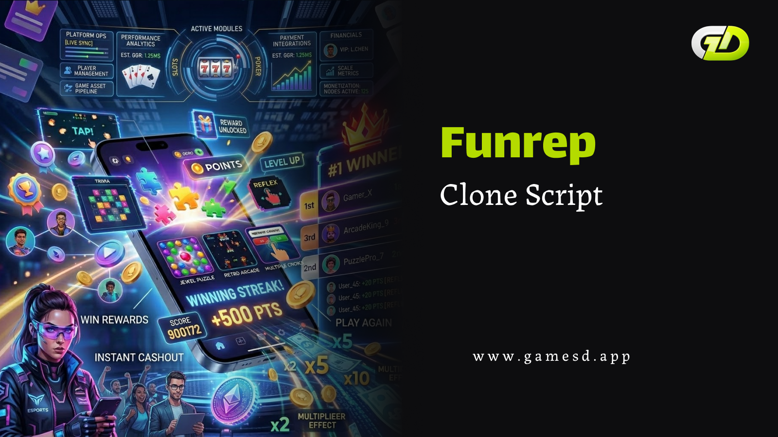 Funrep Clone Script: The Smart Way to Launch Your Gaming Business