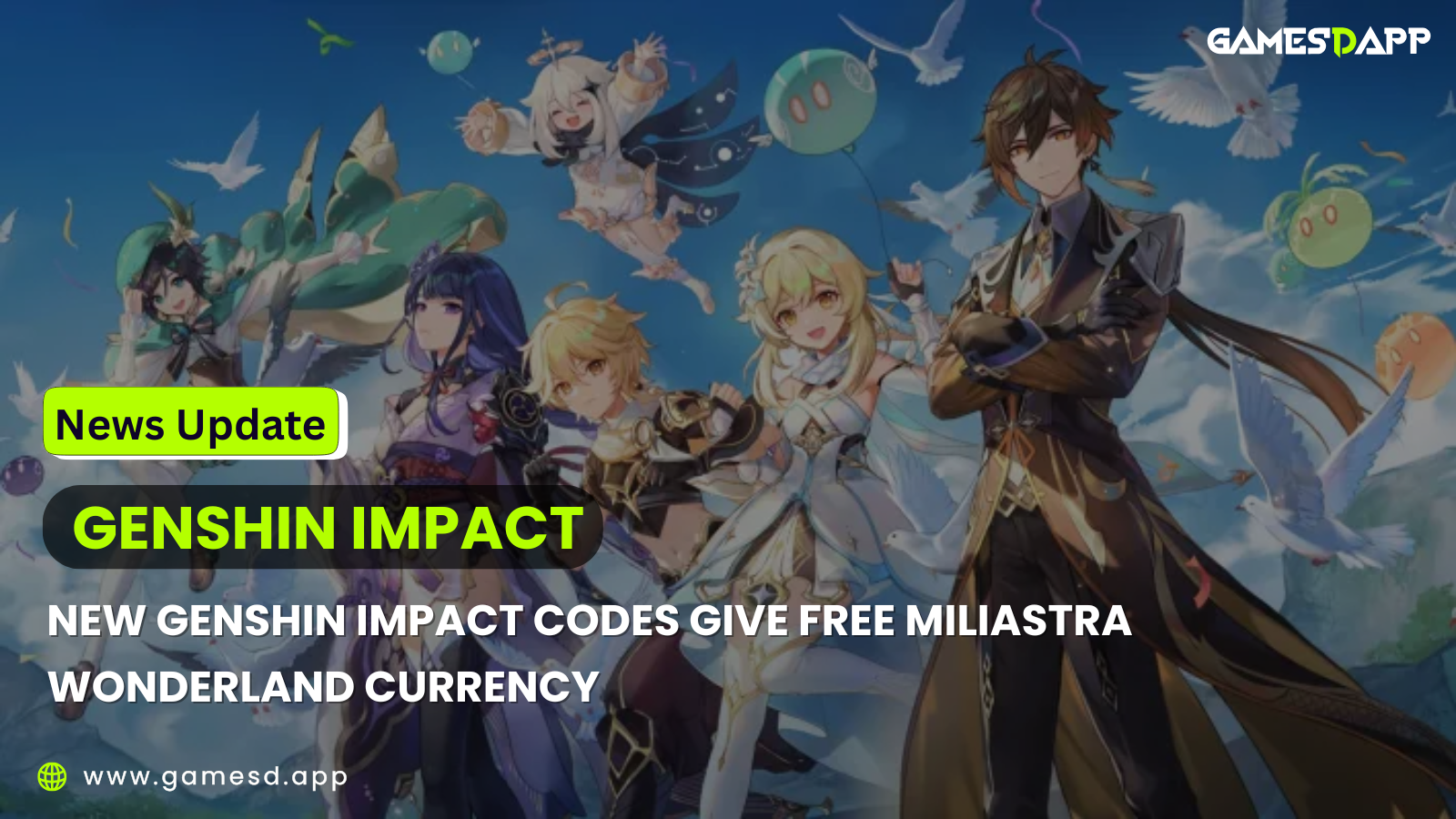 New Genshin Impact Codes Give Free Miliastra Wonderland Currency