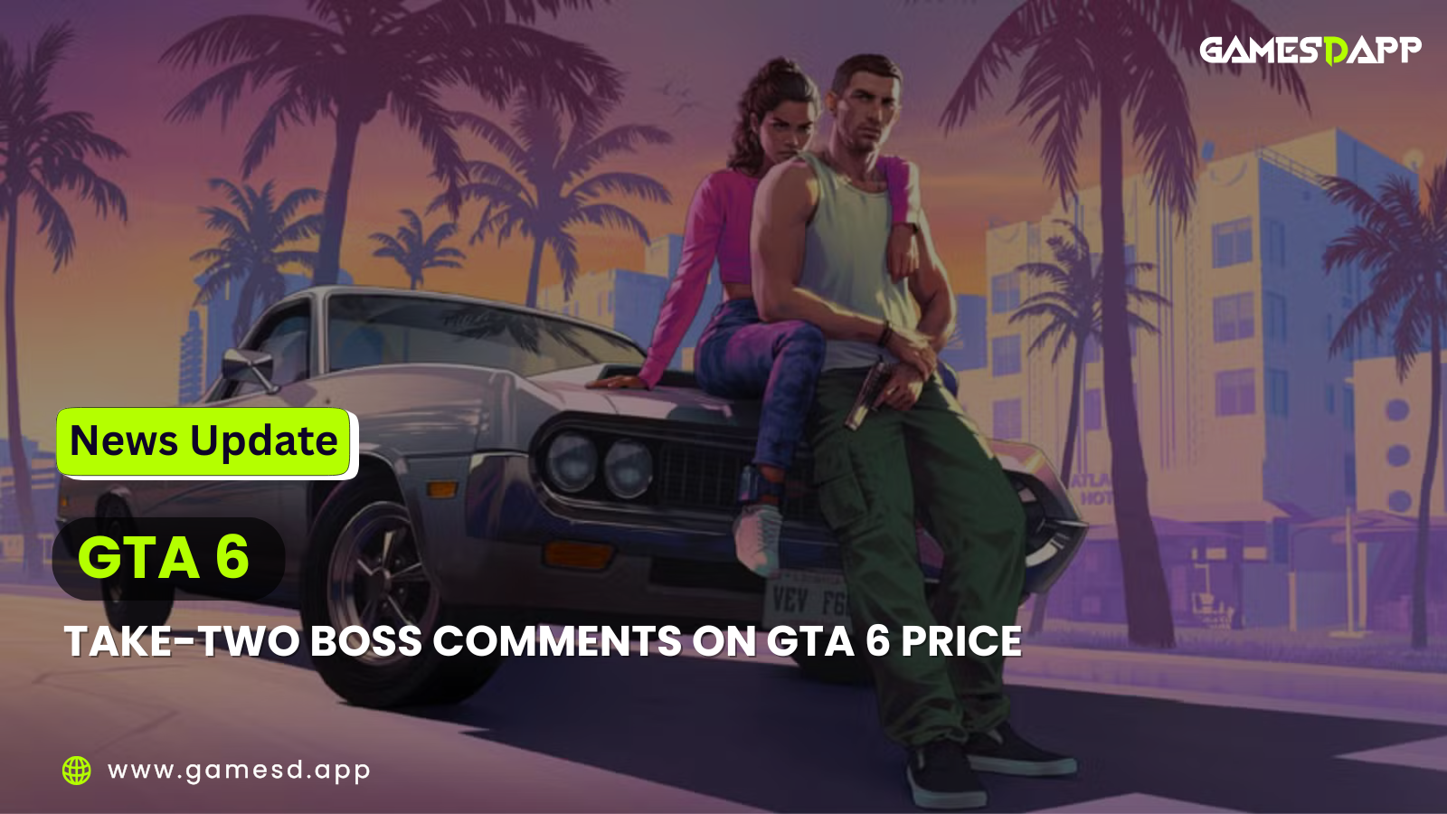 Take-Two Boss Comments on GTA 6 Price
