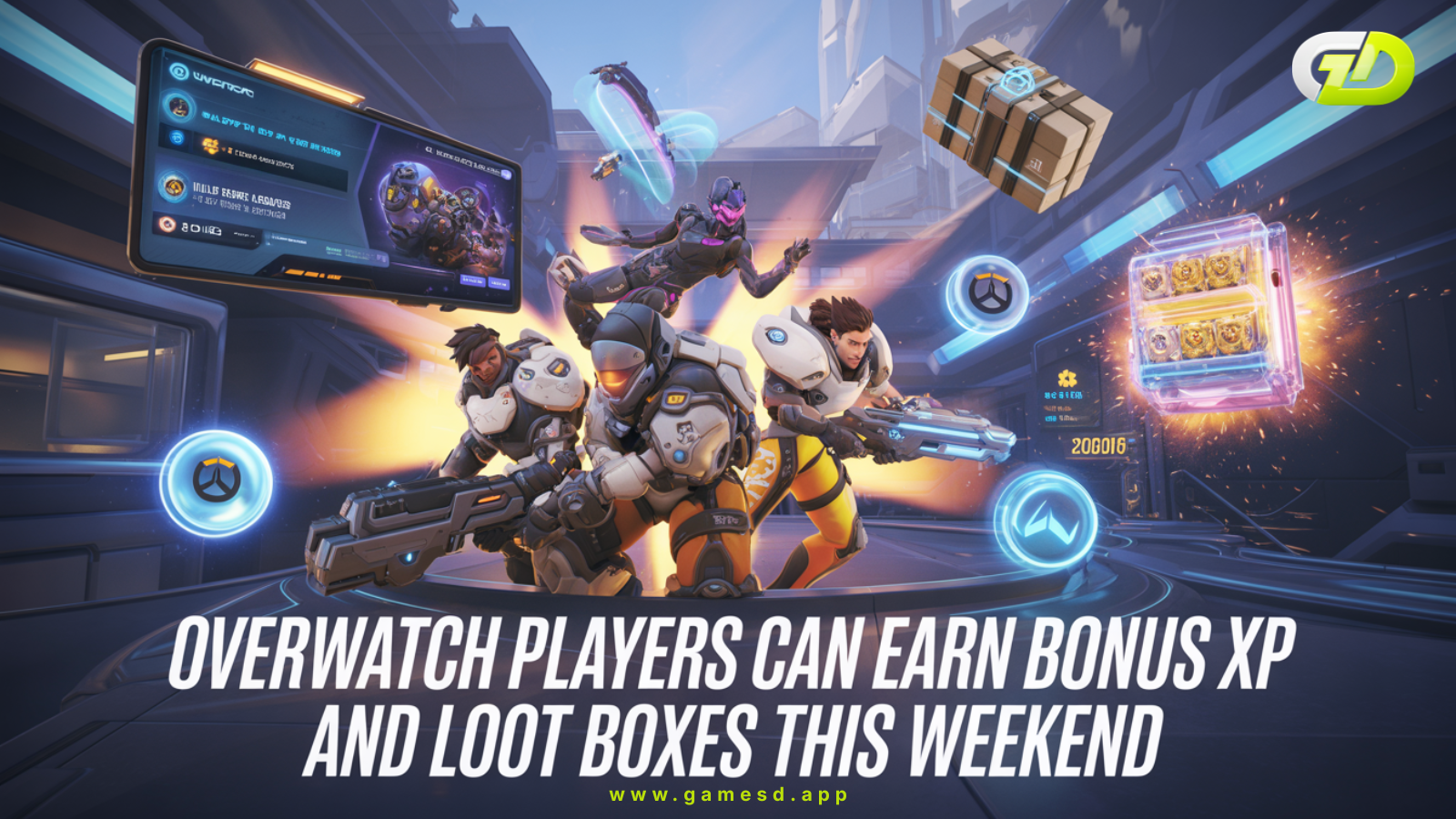Overwatch Double XP Event Gives Players Free Loot Boxes This Weekend
