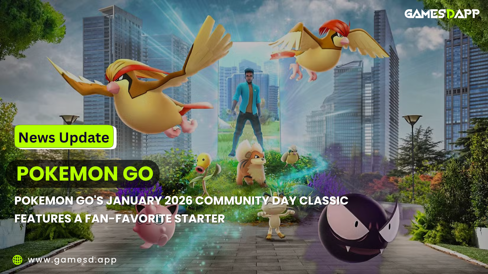 Pokemon GO's January 2026 Community Day Classic Features a Fan-Favorite Starter