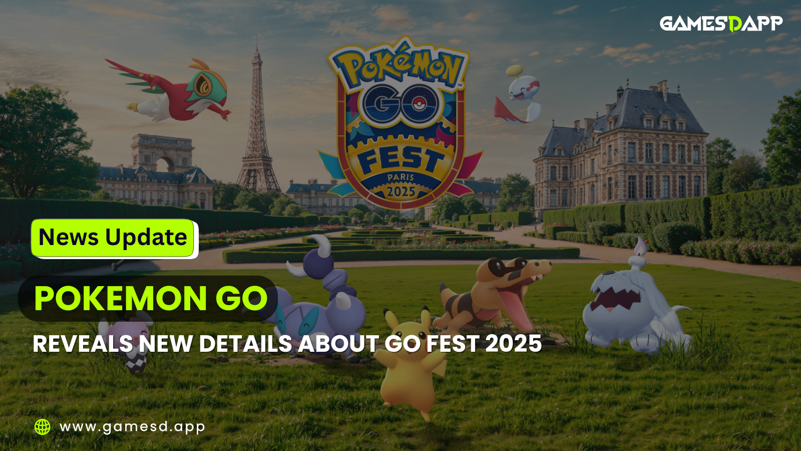 Pokemon GO Reveals New Details About GO Fest 2025
