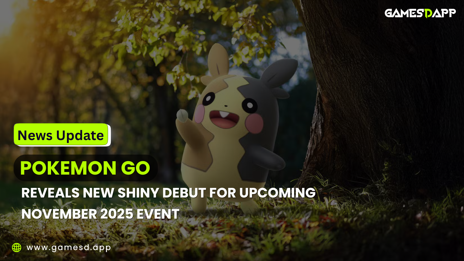 Pokemon GO Reveals New Shiny Debut for Upcoming November 2025 Event