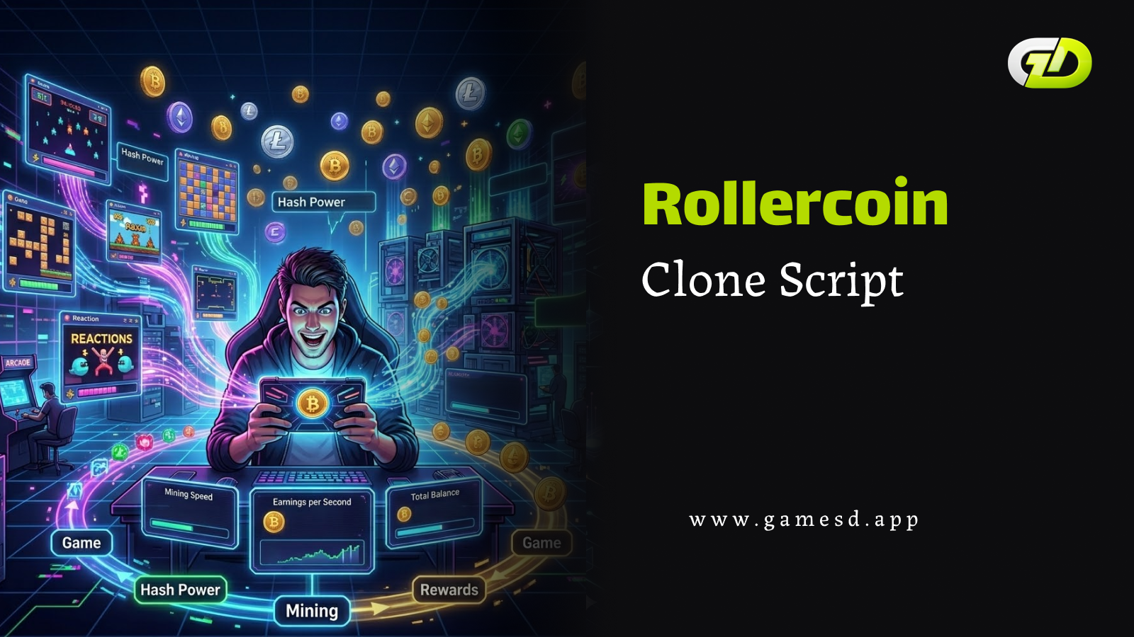 Rollercoin Clone Script: Build a Reward-Based Gaming Platform Fast