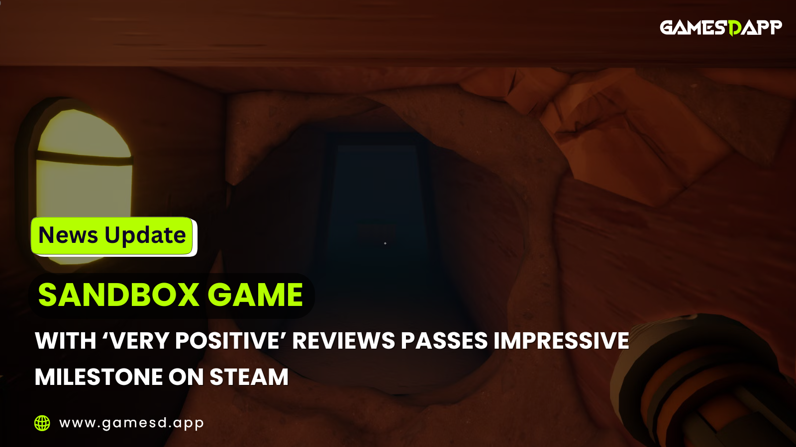Sandbox Game With ‘Very Positive’ Reviews Passes Impressive Milestone on Steam