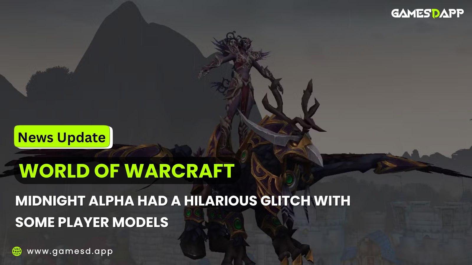 World of Warcraft: Midnight Alpha Had a Hilarious Glitch With Some Player Models