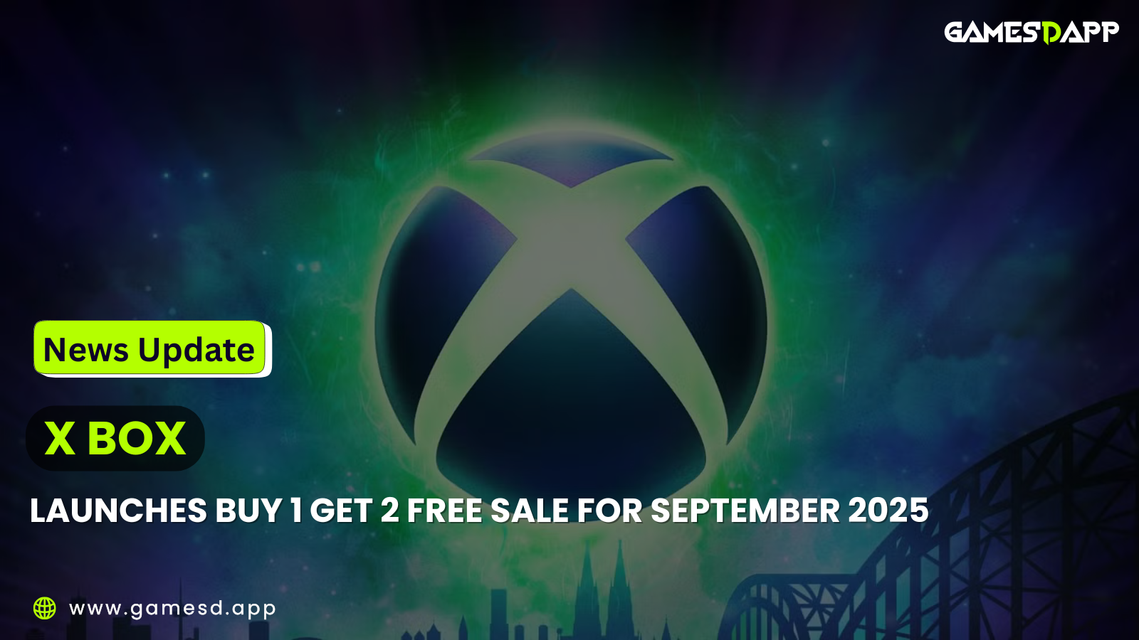 Xbox Launches Buy 1 Get 2 Free Sale for September 2025