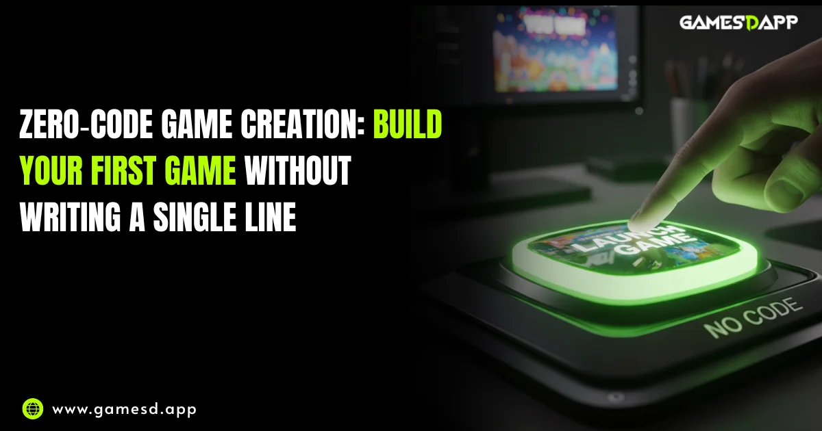 Zero  Code Game Creation: Build Your First Game Without Writing a Single Line
